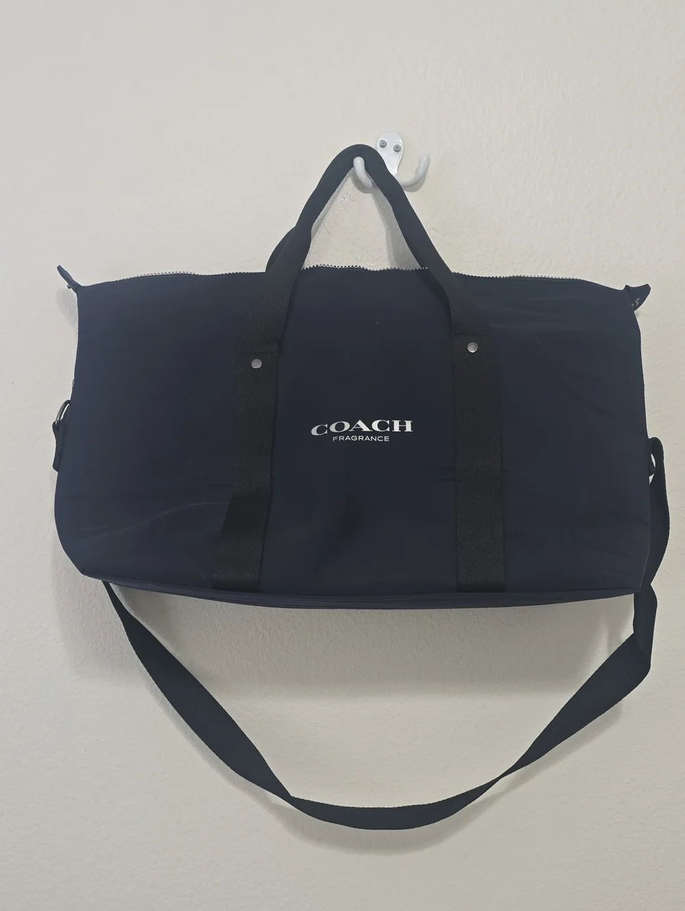 COACH Navy Fragrance Duffel Bag - Men
